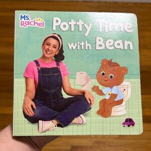 Ms. Rachel Book (5for$10) 
Potty Time with Bean" Board Book -